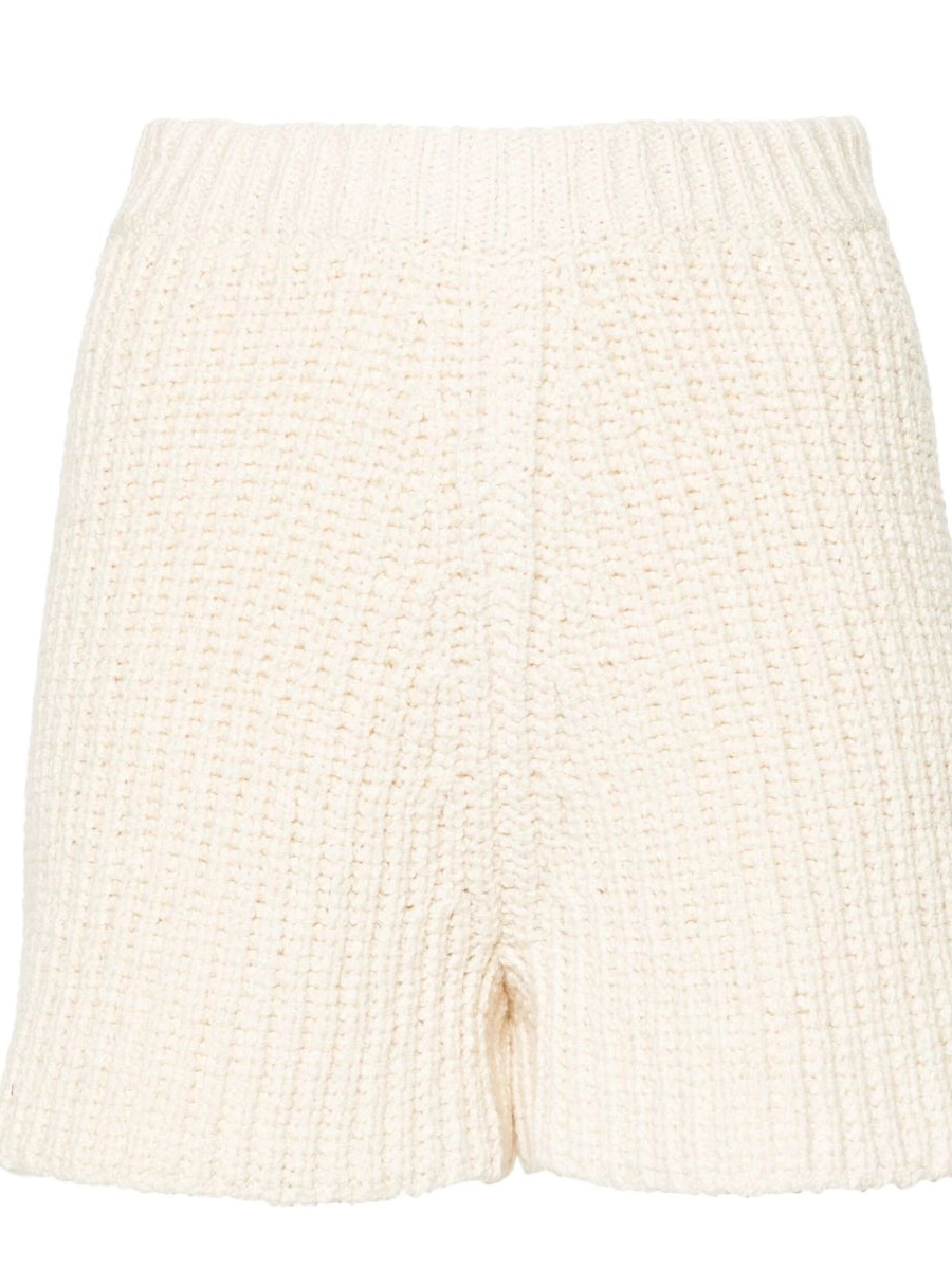 Affordable Lush Alanui Nature knitted shorts Women 0716